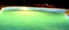 Skimming pool light